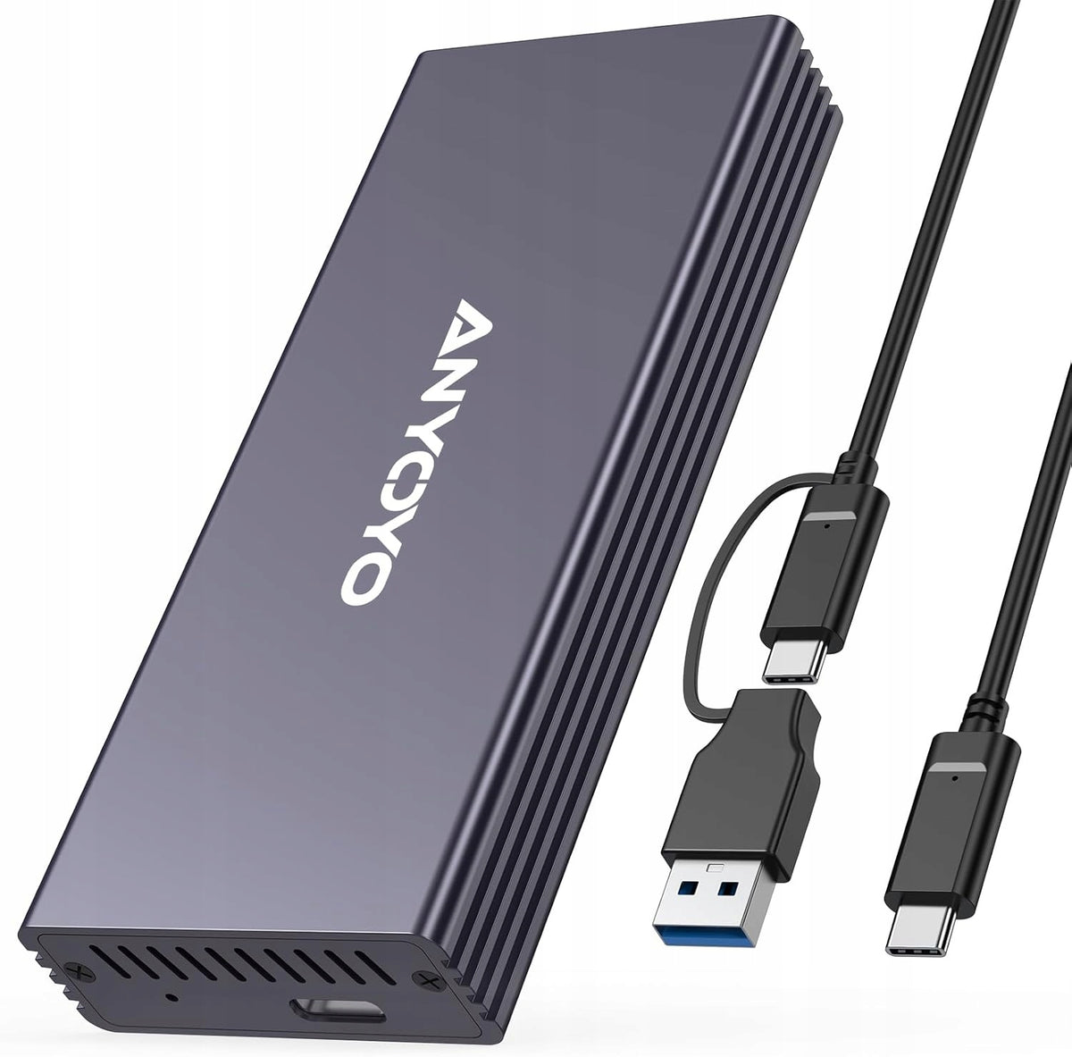 USB C 3.2 SSD Case for MAC SSD 12+16 PIN MacBook Pro Portable Enclosure