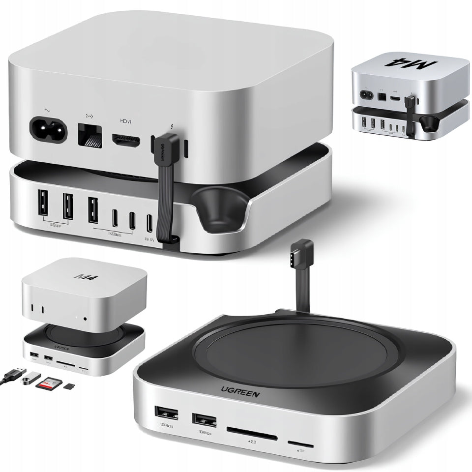 USB-C Card Reader Docking Station UGREEN CM841 11in1 For Apple Mac Mini HUB