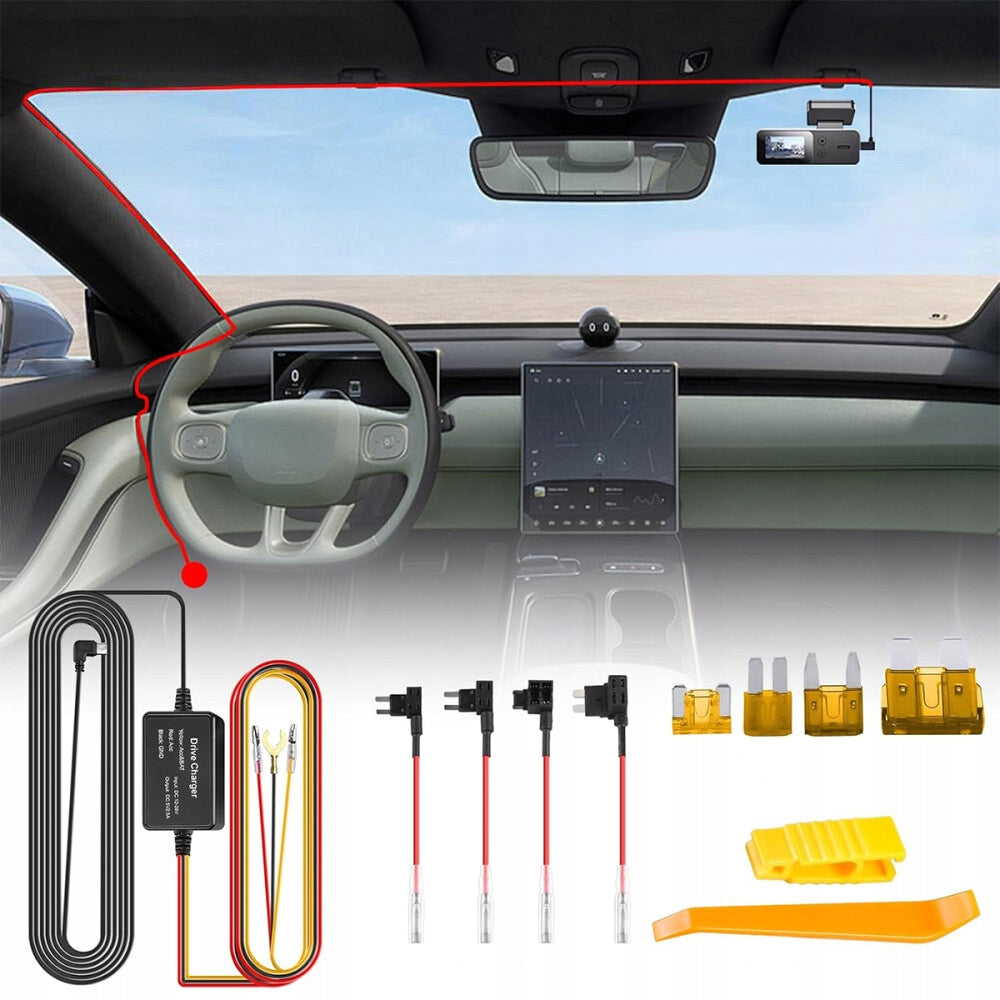 USB-C POWER ADAPTER FOR CAR CAMERAS 12-24V SET Brand no brand