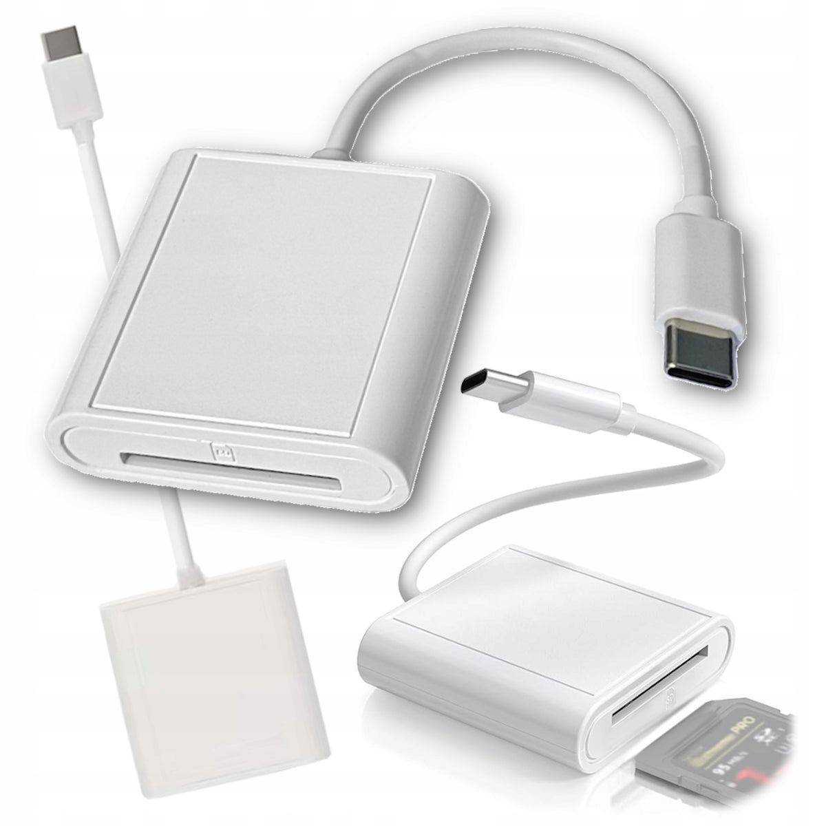 USB C to SD Adapter SD Card Reader