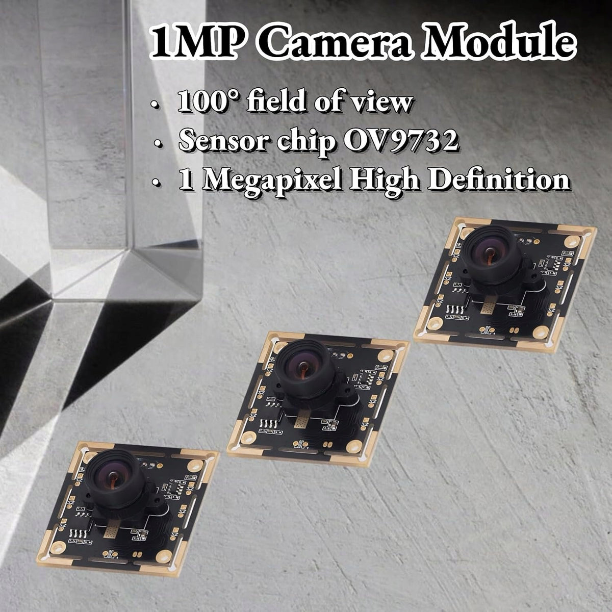 USB CAMERA MODULE 1MP 100° NIGHT VISION PLUG AND PLAY - 3 PCS Brand no brand