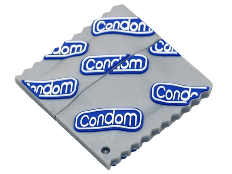 USB FLASH DRIVE 128 GB CONDOM RUBBER CONDOM
