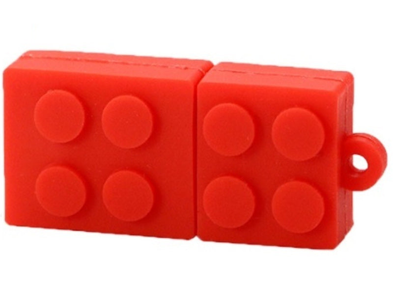 USB FLASH DRIVE 32 GB BLOCKS LEGO RED FUN