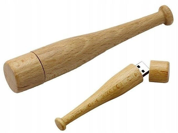 USB FLASH DRIVE FAST FLASH DRIVE ULTRA MEMORY PENDANT BASEBALL BAT 16GB