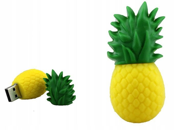 USB FLASH DRIVE FAST FLASH DRIVE ULTRA MEMORY PENDANT GIFT PINEAPPLE 64GB