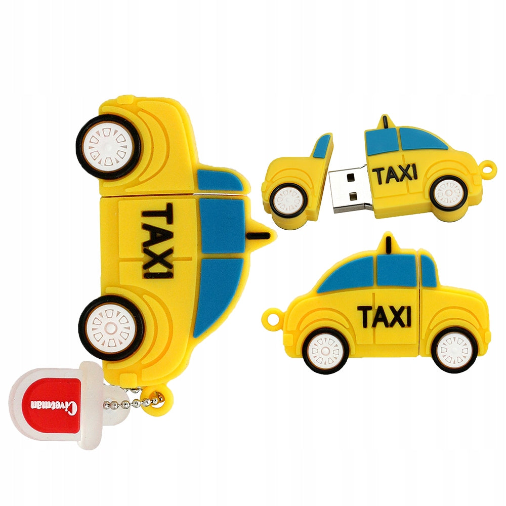 USB FLASH DRIVE YELLOW TAXI 4GB