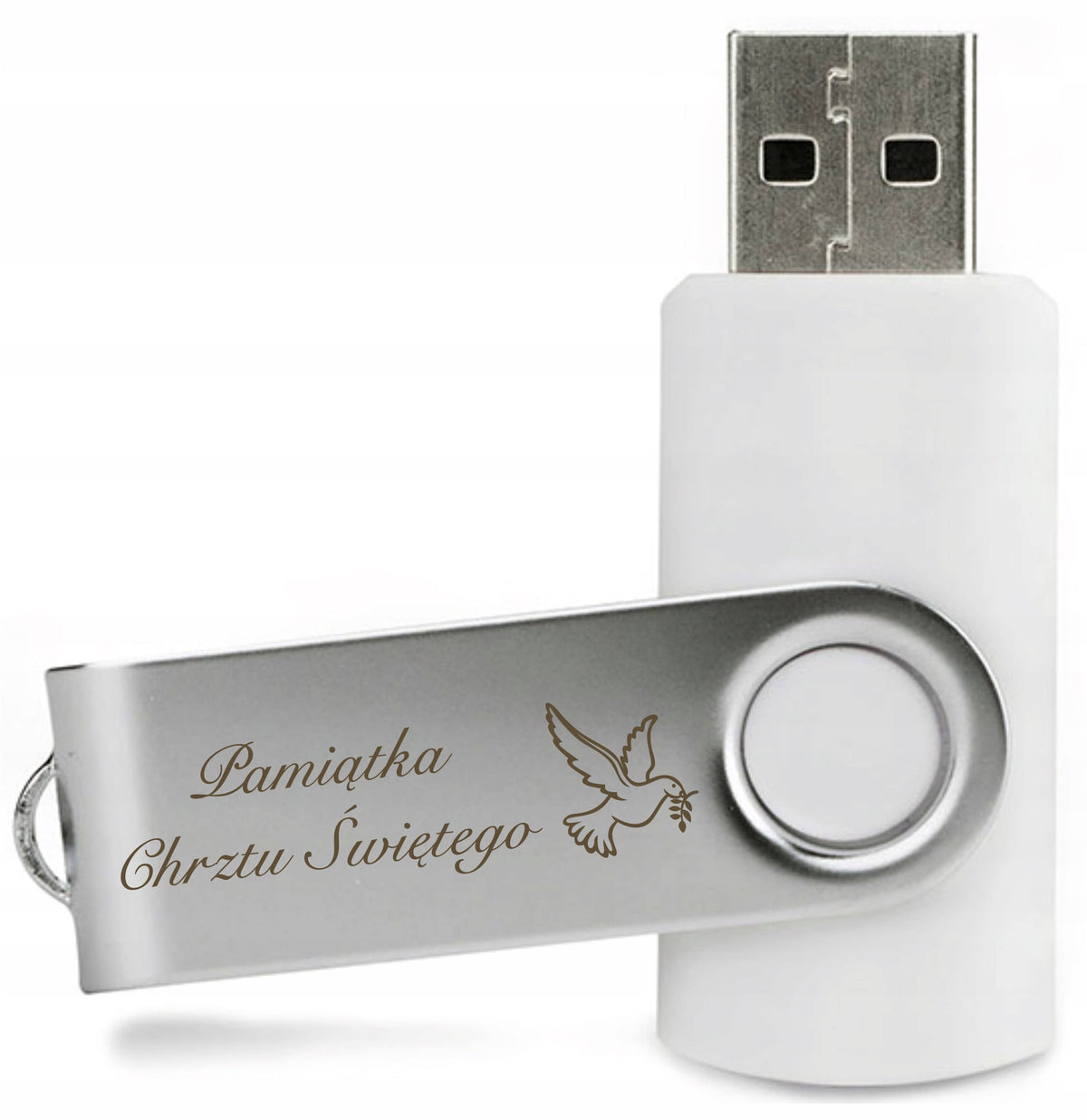 USB Flash Drive 2 GB with Engraving for Baptism SET OF 10 PCS.