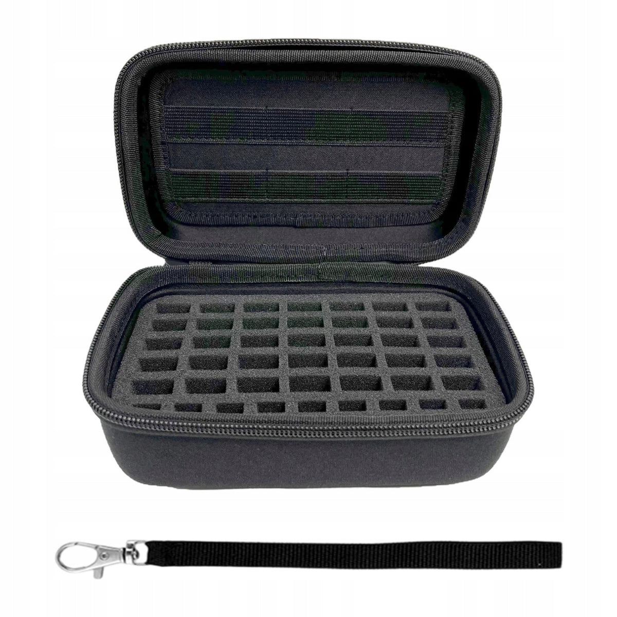 USB Flash Drive Case with Foam Interior Memory Cards Holder Large Capacity