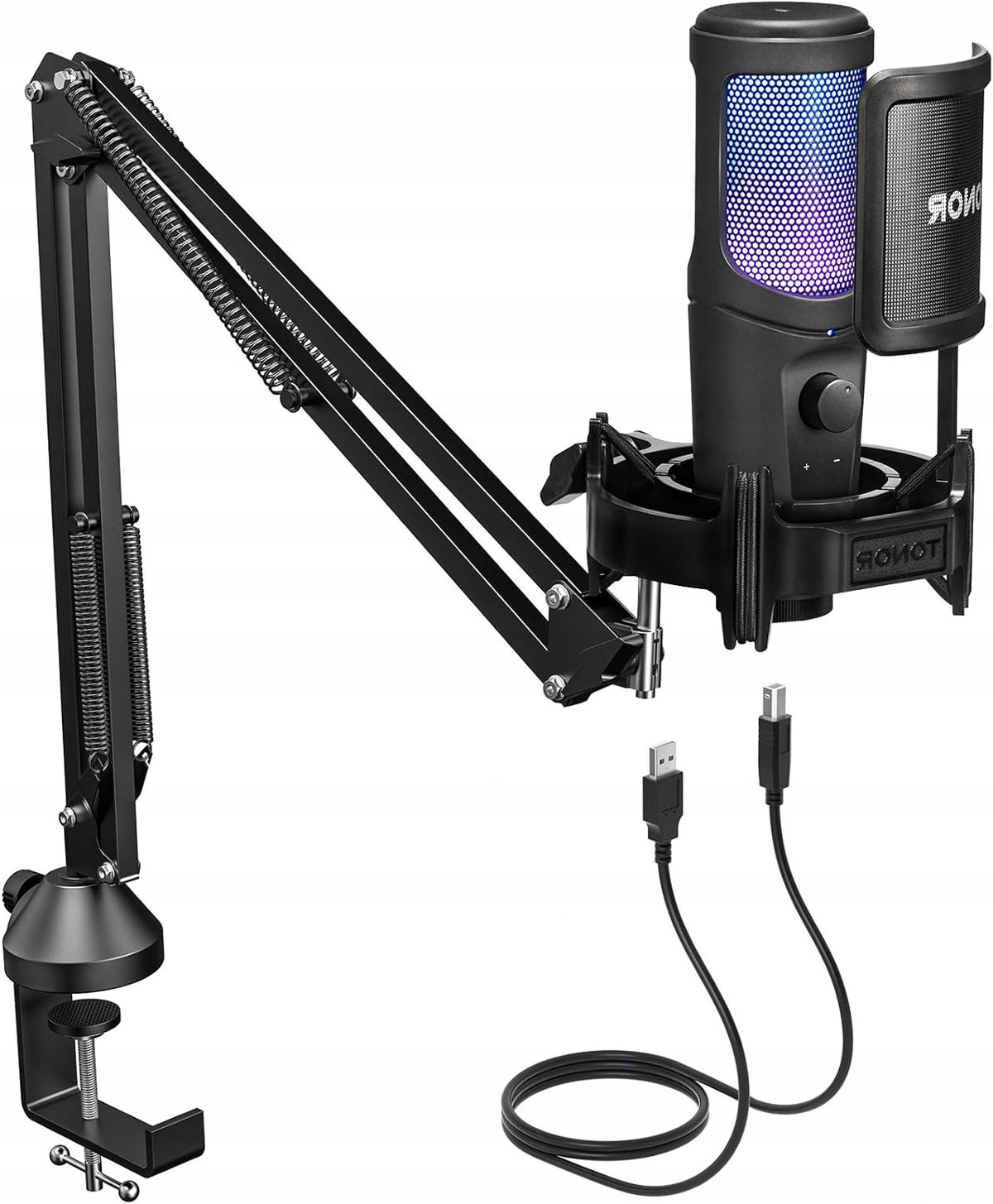 USB GAMING MICROPHONE CARDIOID CAPACITOR FOR STREAMING PODCAST