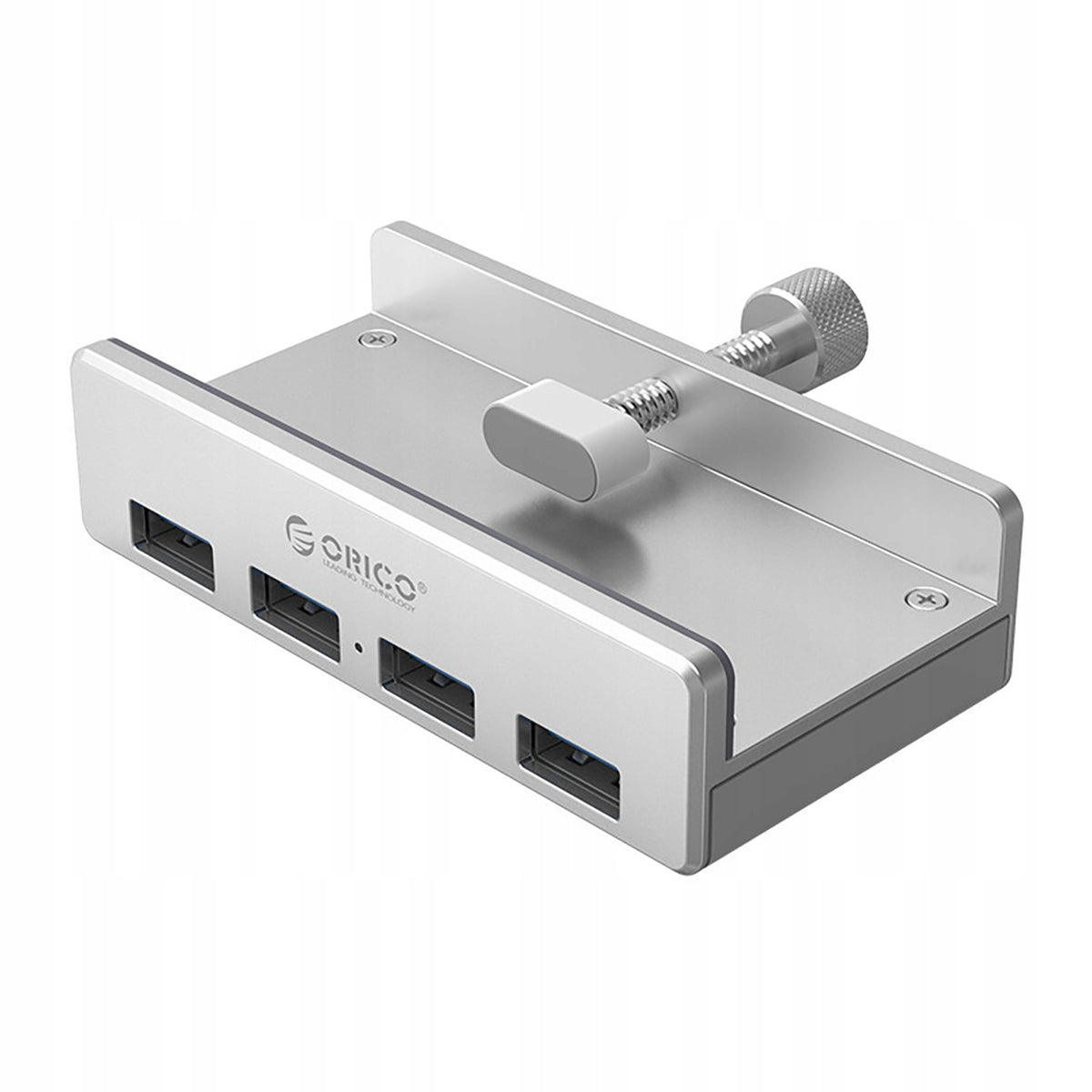 USB HUB 3.0 ORICO 4X TERMINAL PORTS FOR MONITOR SILVER 5 GBPS