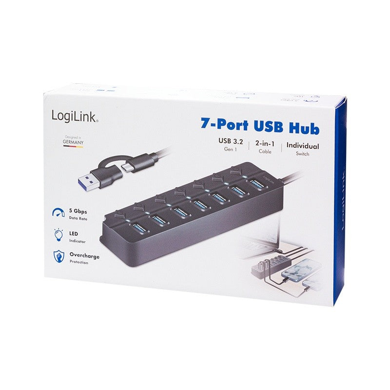 USB Hub LogiLink UA0420 Manufacturer code Logilink