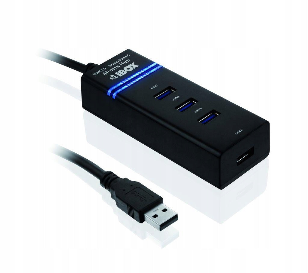 USB Hub iBOX IUH3FB - 4xUSB 3.0