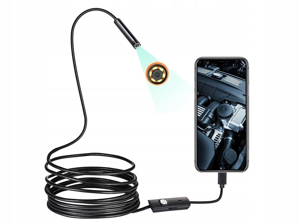 USB Inspection Camera for Android and PC 5m Packaging status original