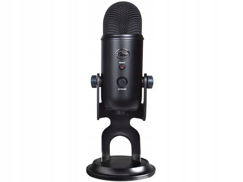 USB MICROPHONE BLUE YETI BLACKOUT OMNIDIRECTIONAL 4 STUDIO WIRED MODES