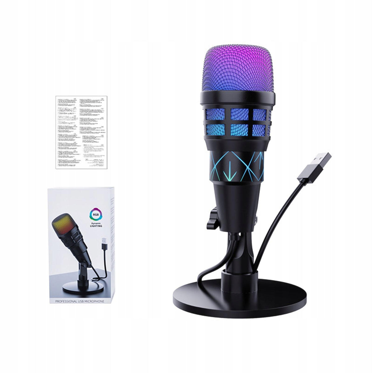 USB Microphone for PC,Portable for Computer with pattern Packaging status original