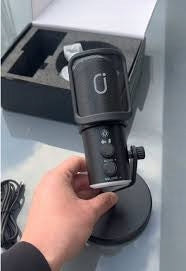 USB Microphone with RGB Backlight and Adjustment Packaging status original