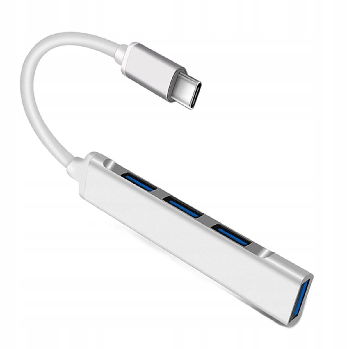 USB TYPEC HUB 4PORT USB3.0 DATA ADAPTER CABLE SPLITTER
