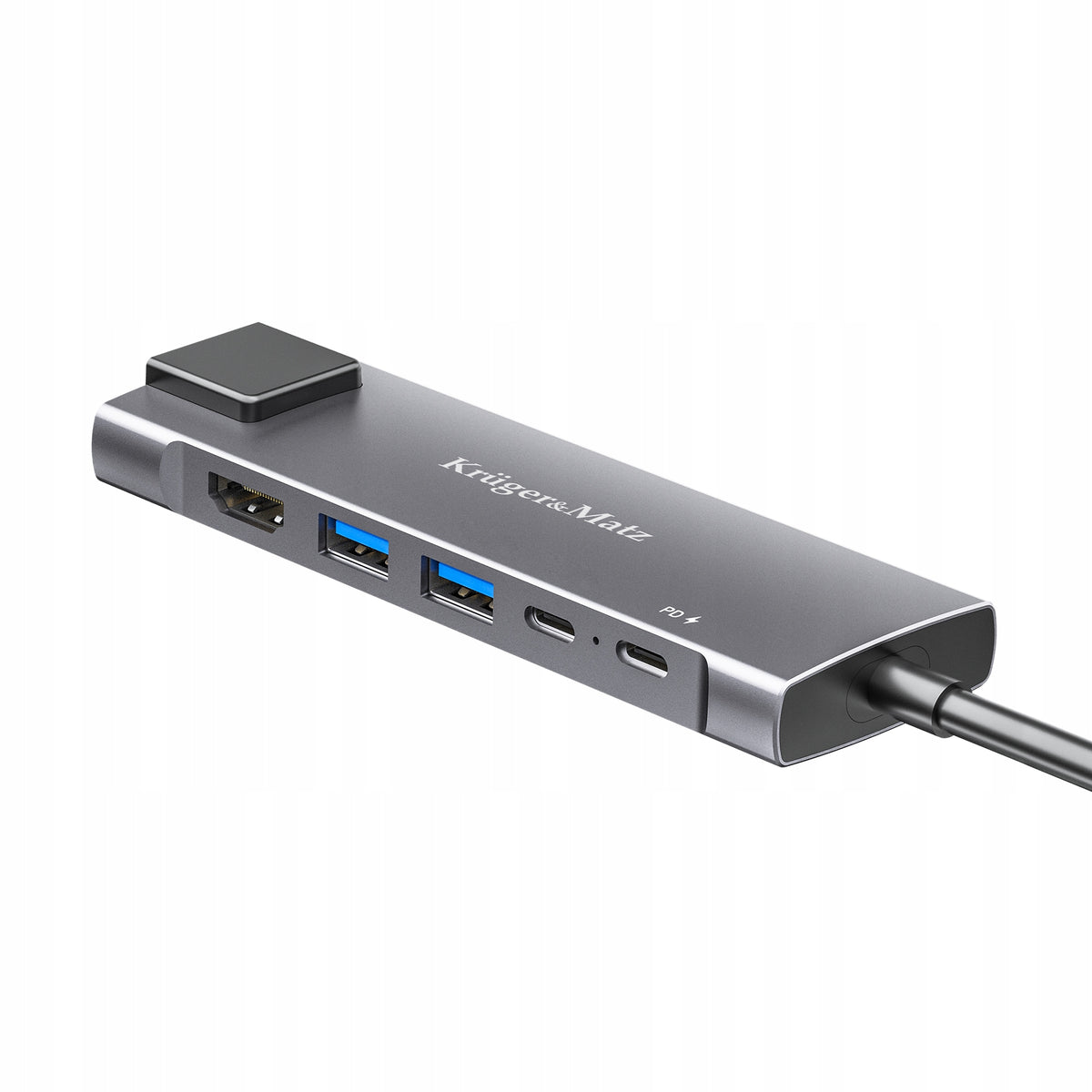 USB Type-C to HDMI/2x USB3.0/2x USB Type-C/RJ45 Adapter (HUB) Packaging status original