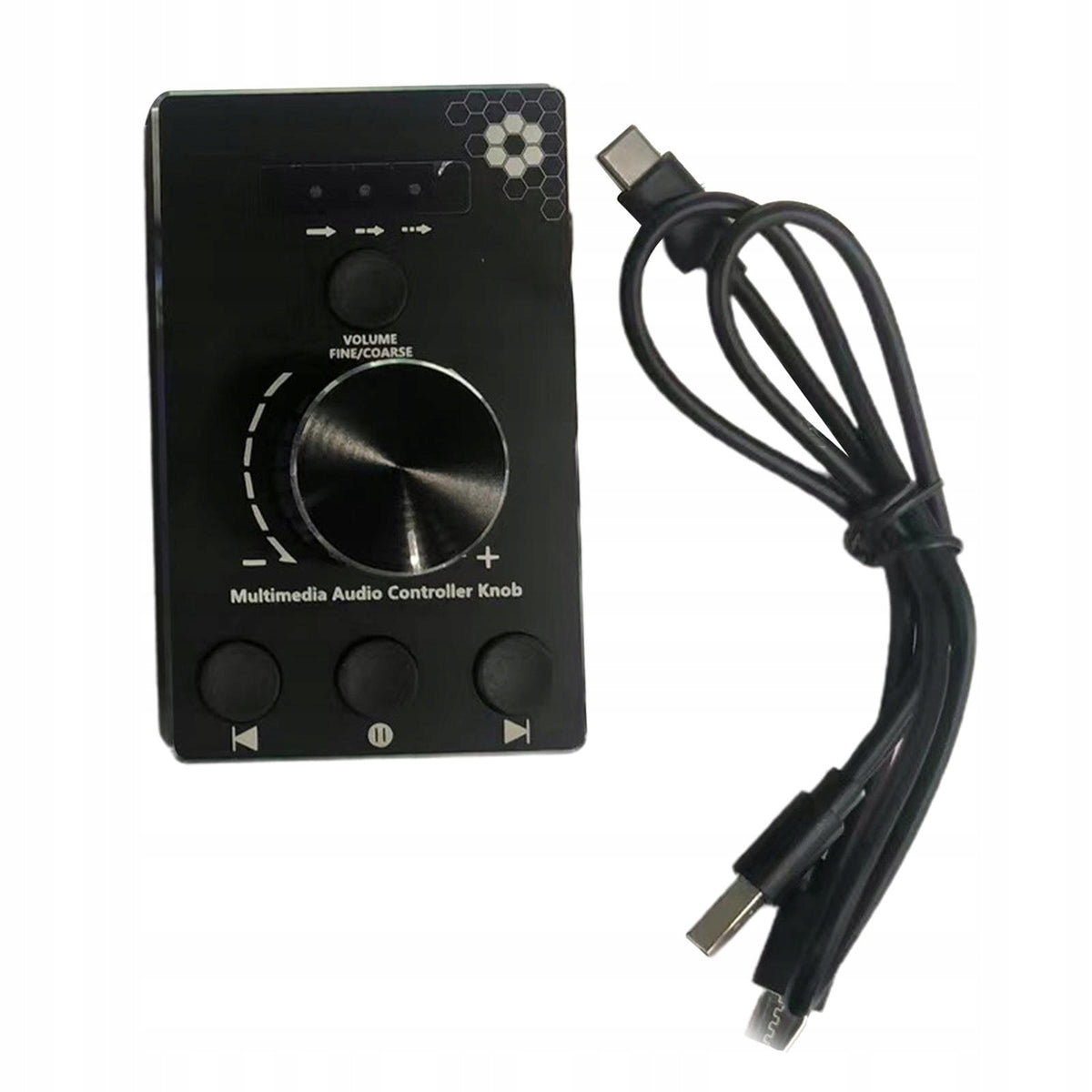 USB Volume Control, 3 Volume Control Modes, with 4.9 Feet of Power Current