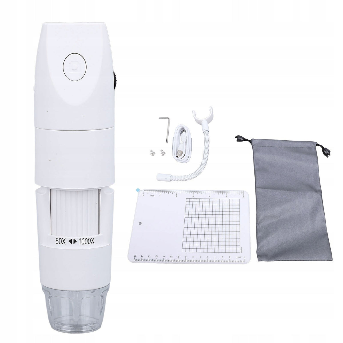 USB WIFI Microscope 1080P 1000X magnification manual setting OO