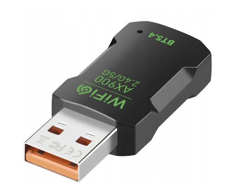 USB WiFi Adapter Network Card 900Mbps Bluetooth 5.4 Receiver WPA3 2,4-5G