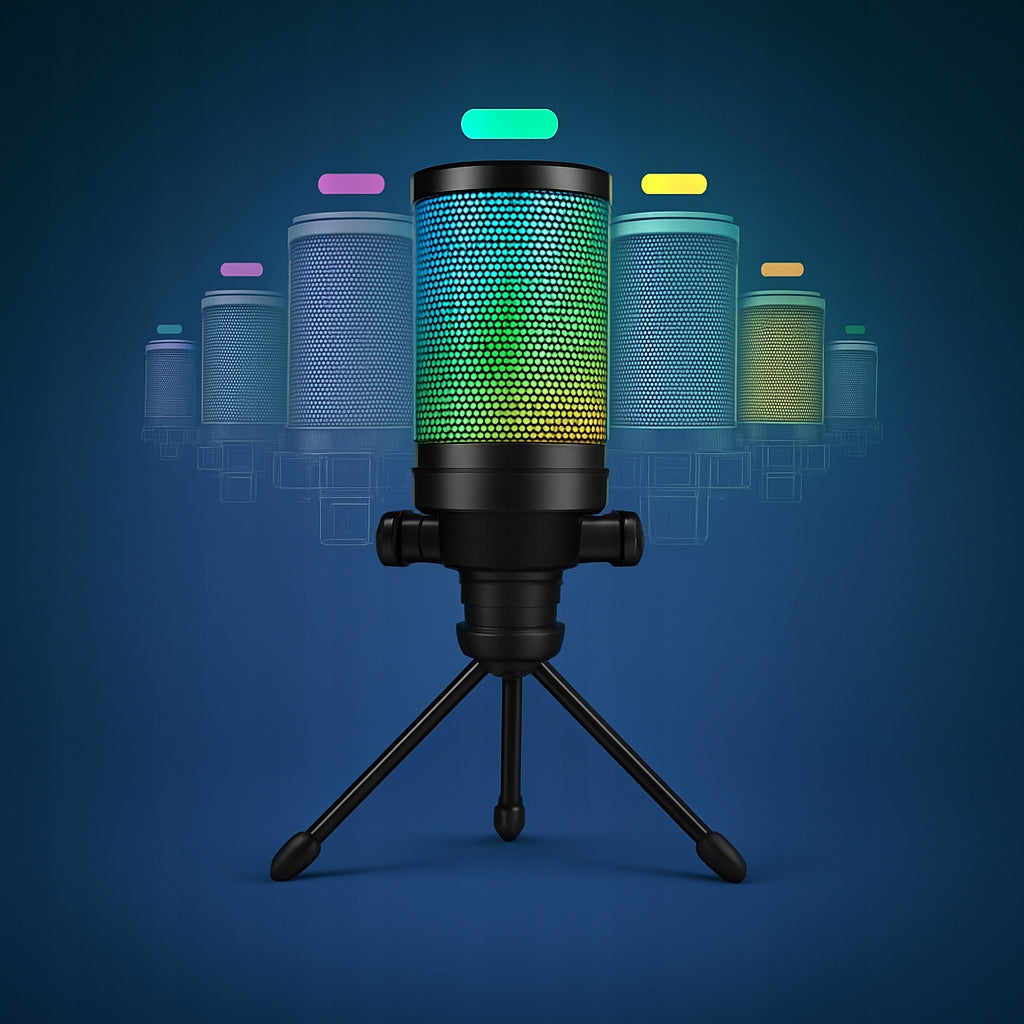 USB microphone FIFINE A6V – RGB.PS5/PC Packaging status original