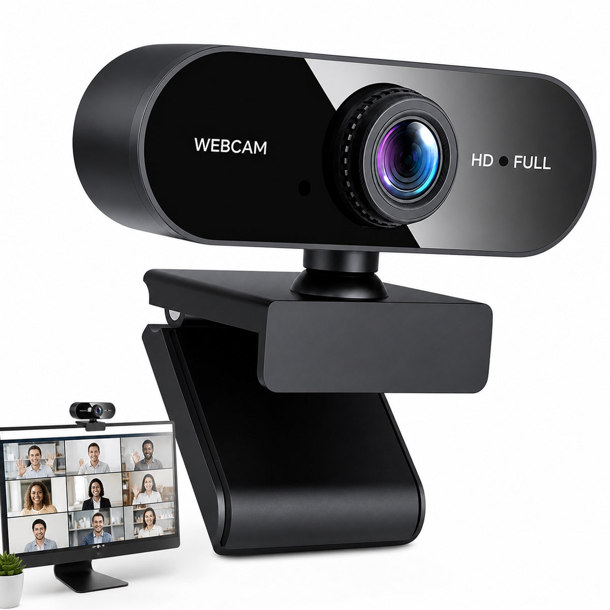 Ultra HD 1080p Webcam Computer Camera Laptop