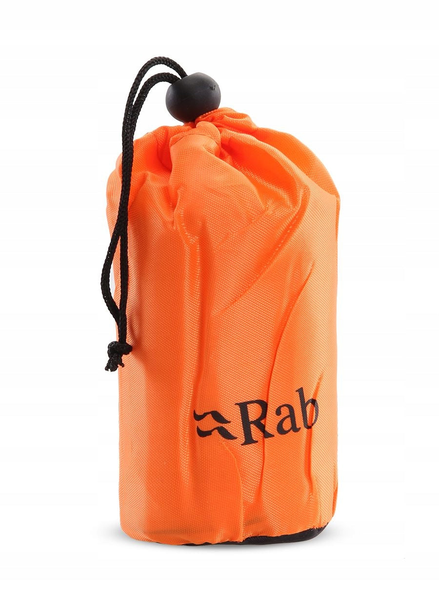 Ultra-light camping sheet Rab Ark Emergency Bivi - orange Manufacturer code MR-62