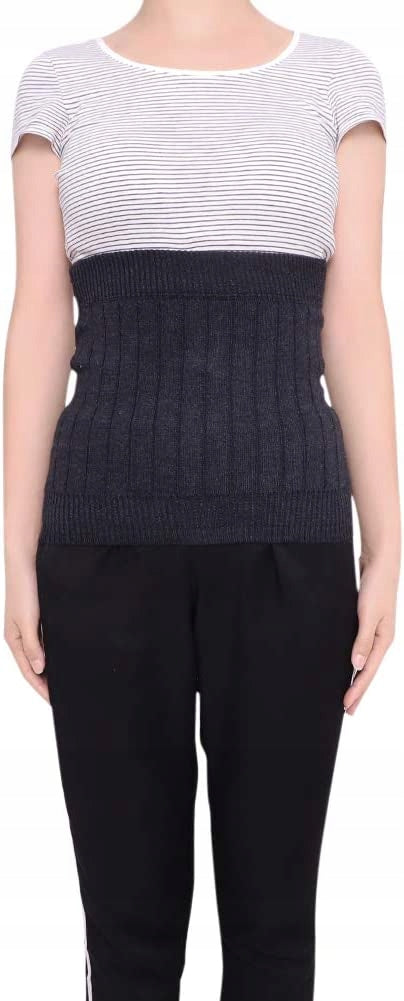 Unisex Winter Lumbar Strap Heating in Groats Color white