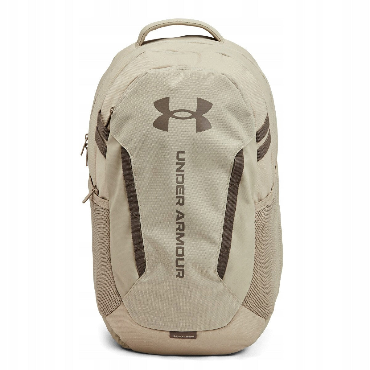 Unisex training backpack Under Armour Hustle 6.0 beige