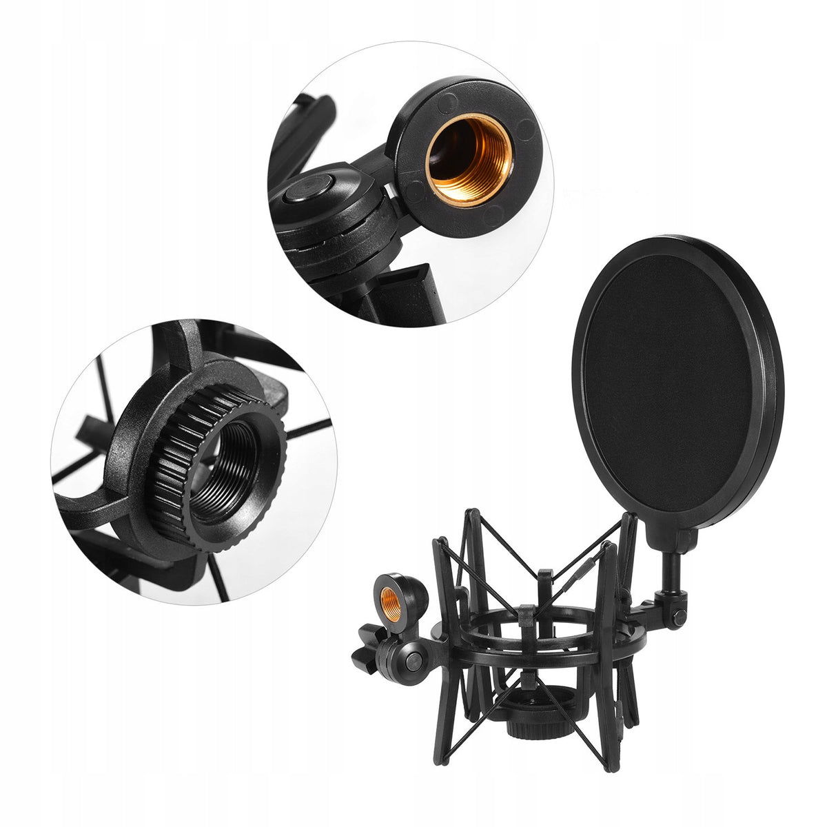 Univerdal Plastic Microphone Mock Mount OL Holder