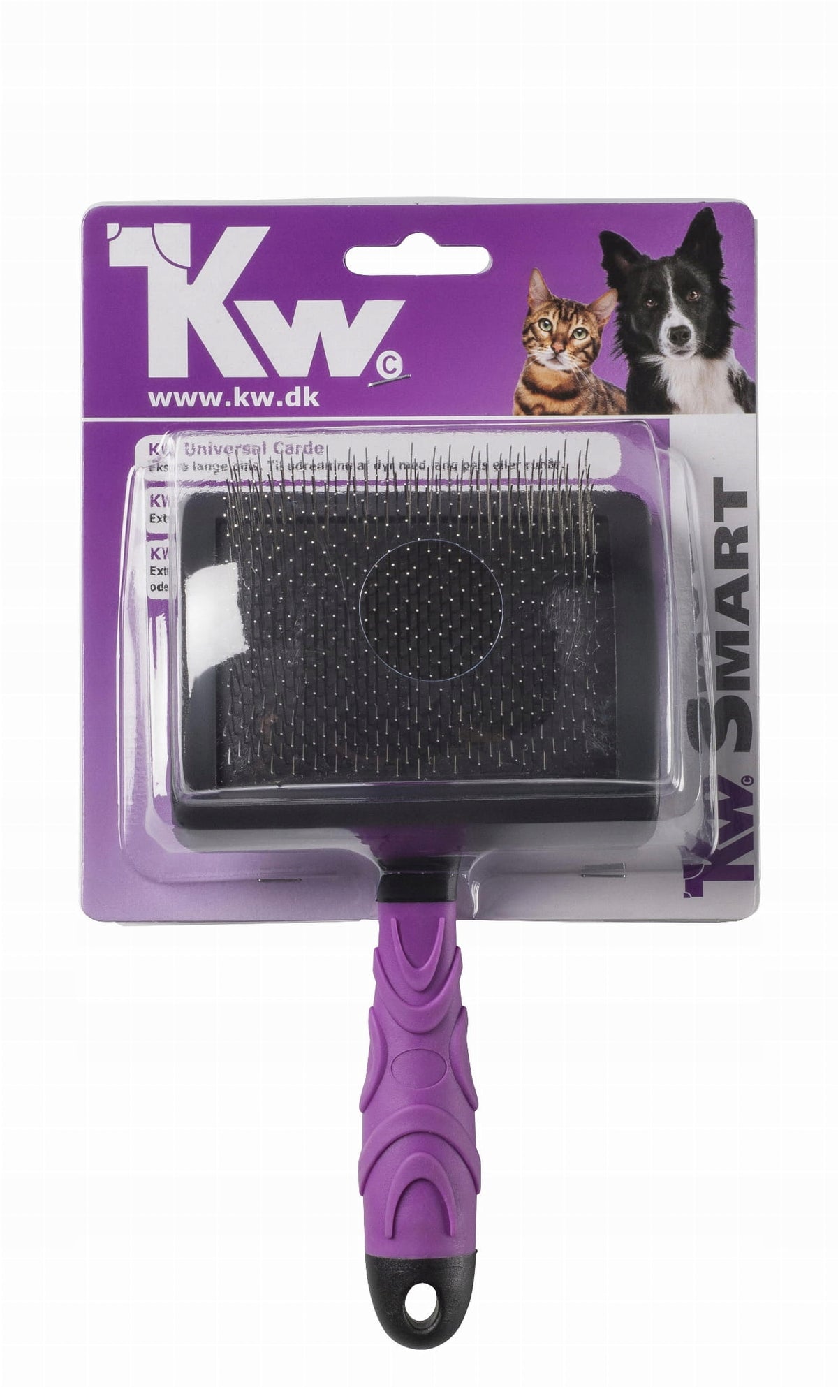 Universal Slicker Long Pin Larg Poodle Brush Brand KW