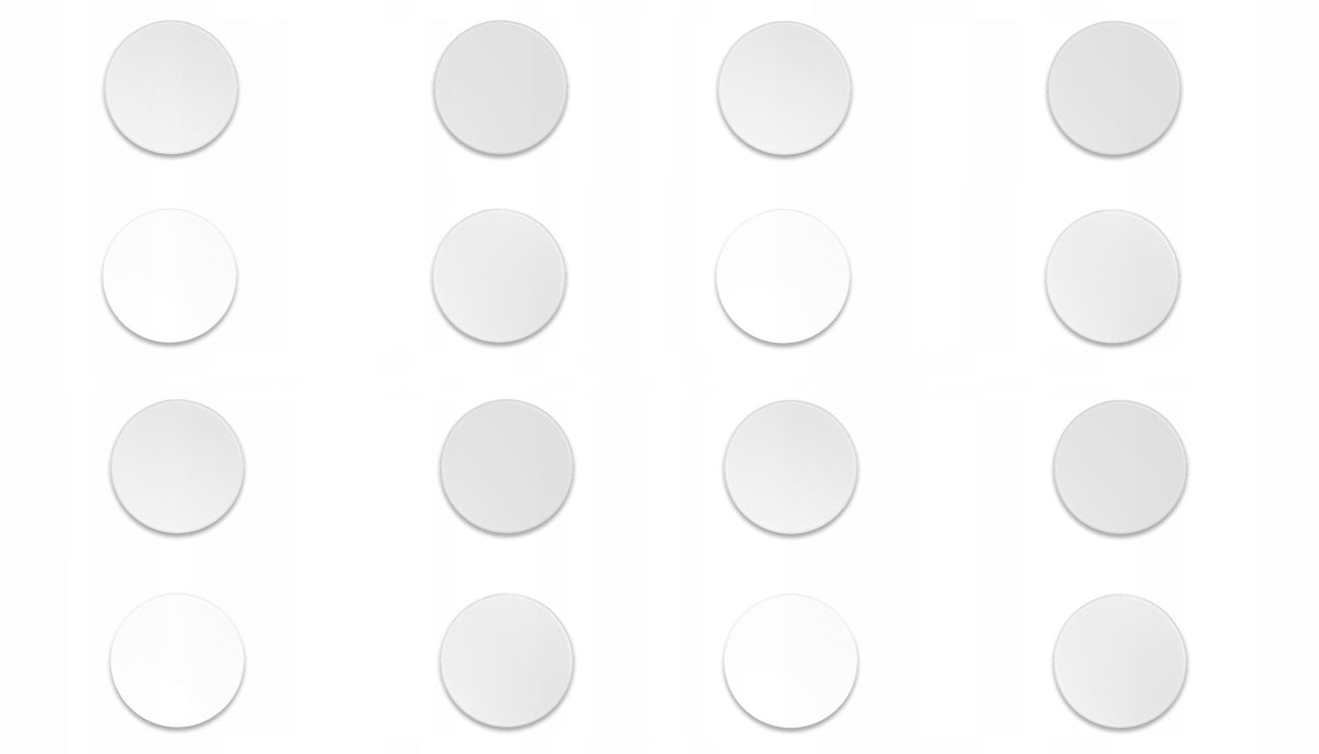 Universal Teflon Sliders for Mouse 8 mm + Mounting Kit