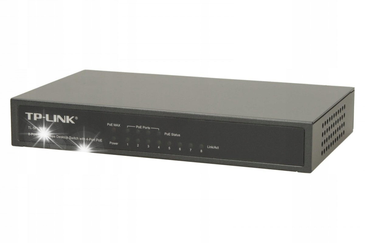 Unmanaged switch TP-Link TL-SF1008P 8x10/100, 4xPoE