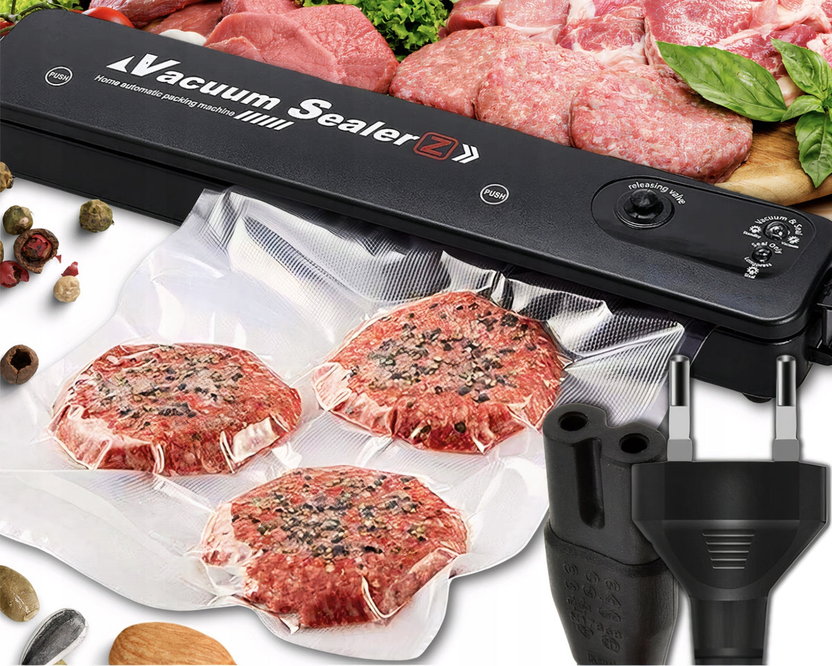 VACUUM WELDING MACHINE FOR FOOD PackING MACHINE 90W+10pcs BAGS 0 Manufacturer code ZGRZEWARKA PRÓŻNIOWA DO ŻYWNOŚCI