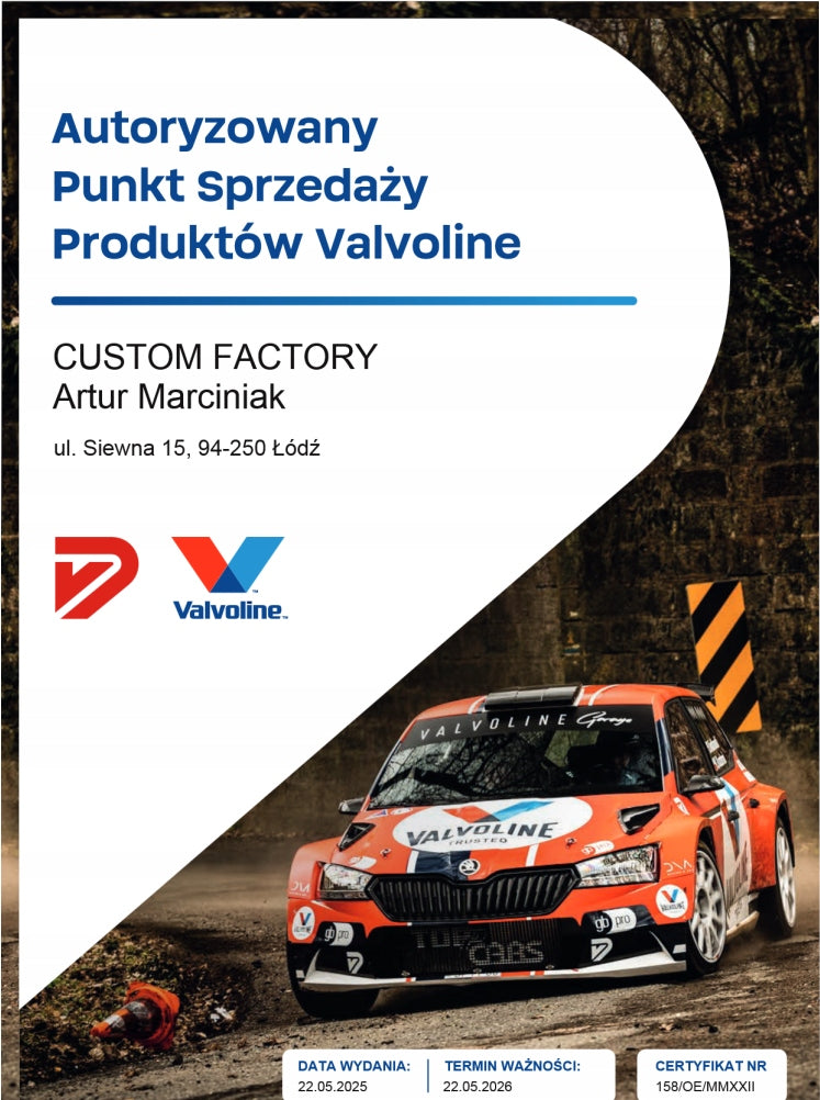 VALVOLINE RESTORE & PROTECT 5W30 20L + PENDANT Packaging status original