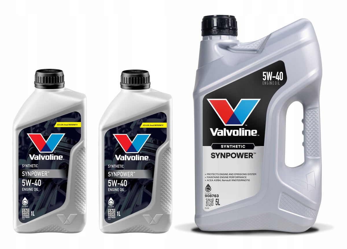 VALVOLINE SynPower 5W40 7L ORIGINAL API SN/CF ACEA A3/B4