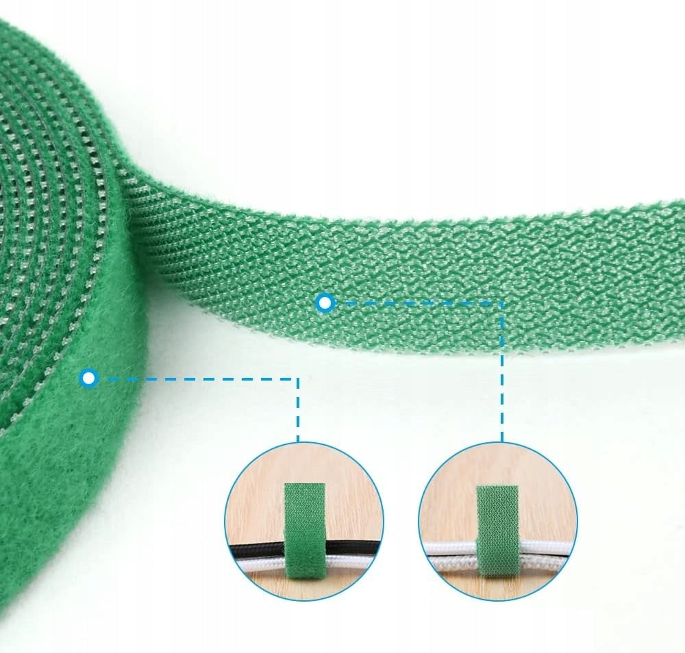 VELCRO BAND TAPE FOR BINDING PLANT FASTENING FLOWERS ORGANIZATION GARDEN HOUSE Manufacturer code DO SAMODZIELNEGO CIĘCIA