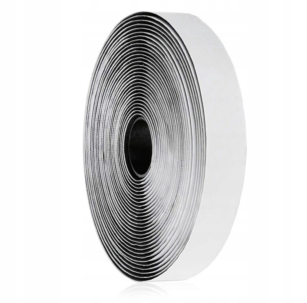 VELCRO TAPE SINGLE-SIDED SELF-ADHESIVE LOOP 10m FOR TEXTILE GRILLE Manufacturer code TAŚMA RZEPOWA MASKOWNICA ORGANIZER KABLI