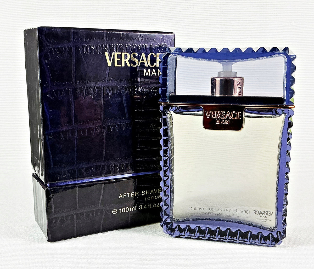 VERSACE MAN 100 ML AFTER SHAVE AFTERSHAVE UNIQUE Packaging status original