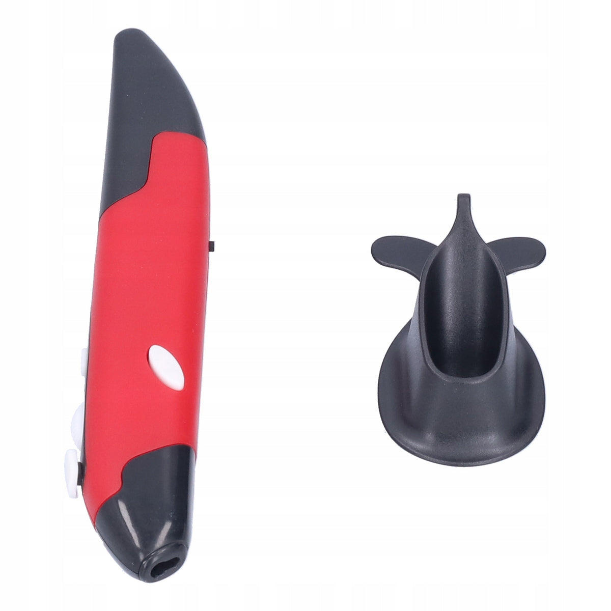 VERTICAL MOUSE VERTICAL WIRELESS MOUSE ERGONOMIC PEN RED Packaging status original