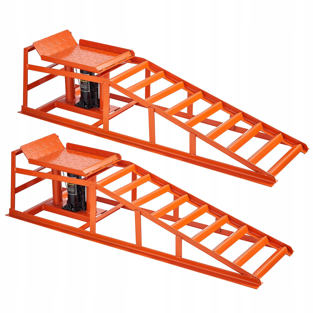 VEVOR Car Ramps 2Pcs Load Capacity 2T 4-Degree Height Adjustment