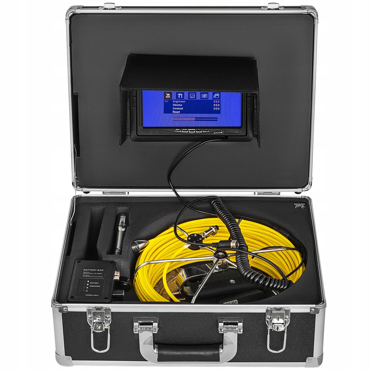 VEVOR Endoscope Camera 30M Pipe Inspection Camera With 7" Touch Screen