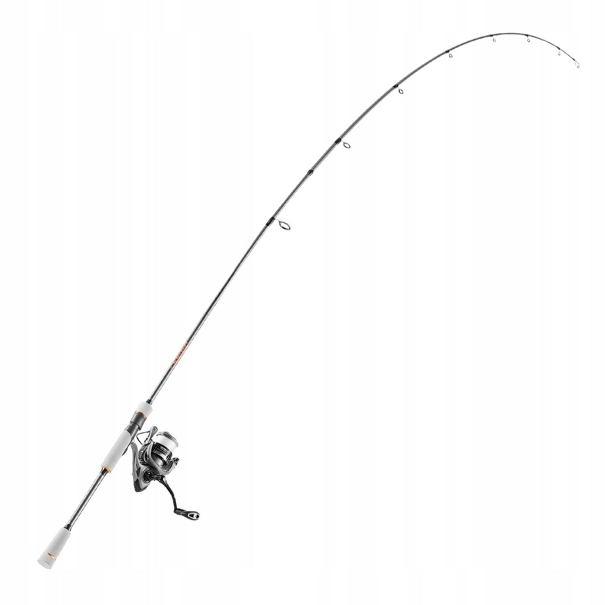 VEVOR Fishing Rod Medium Smooth Work Fishing Set With Two-Piece Fishing Rod 2M