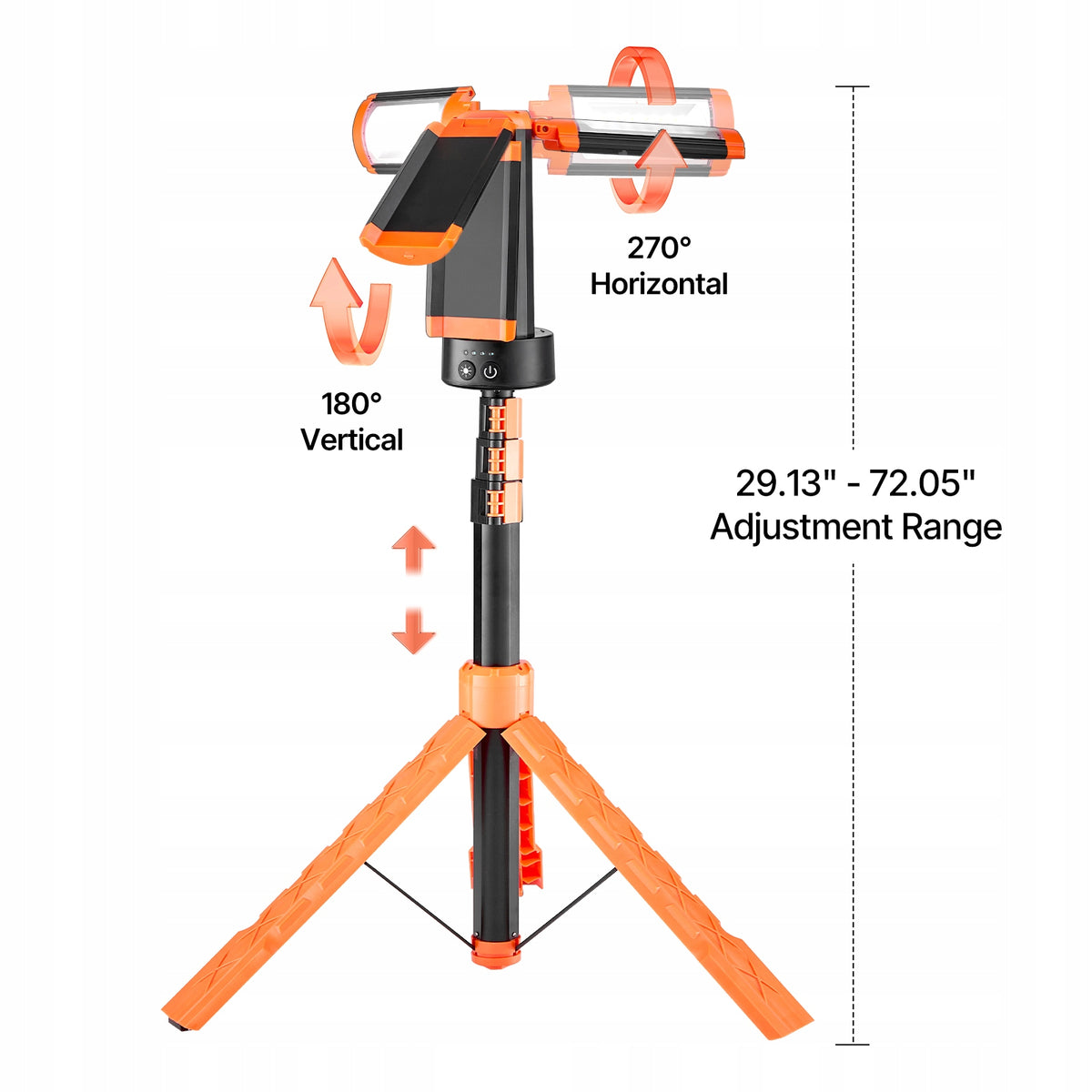 VEVOR LED Building Lamp 2200LM LED Building Spotlight With Tripod Manufacturer code DSJJZYD13