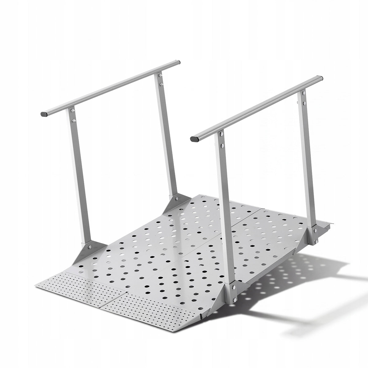 VEVOR Wheelchair Ramp with Handrails Height 70,5cm Aluminum
