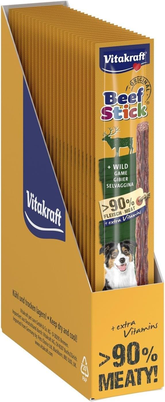 VITAKRAFT - 25 X BEEF STICK GAME 12GR