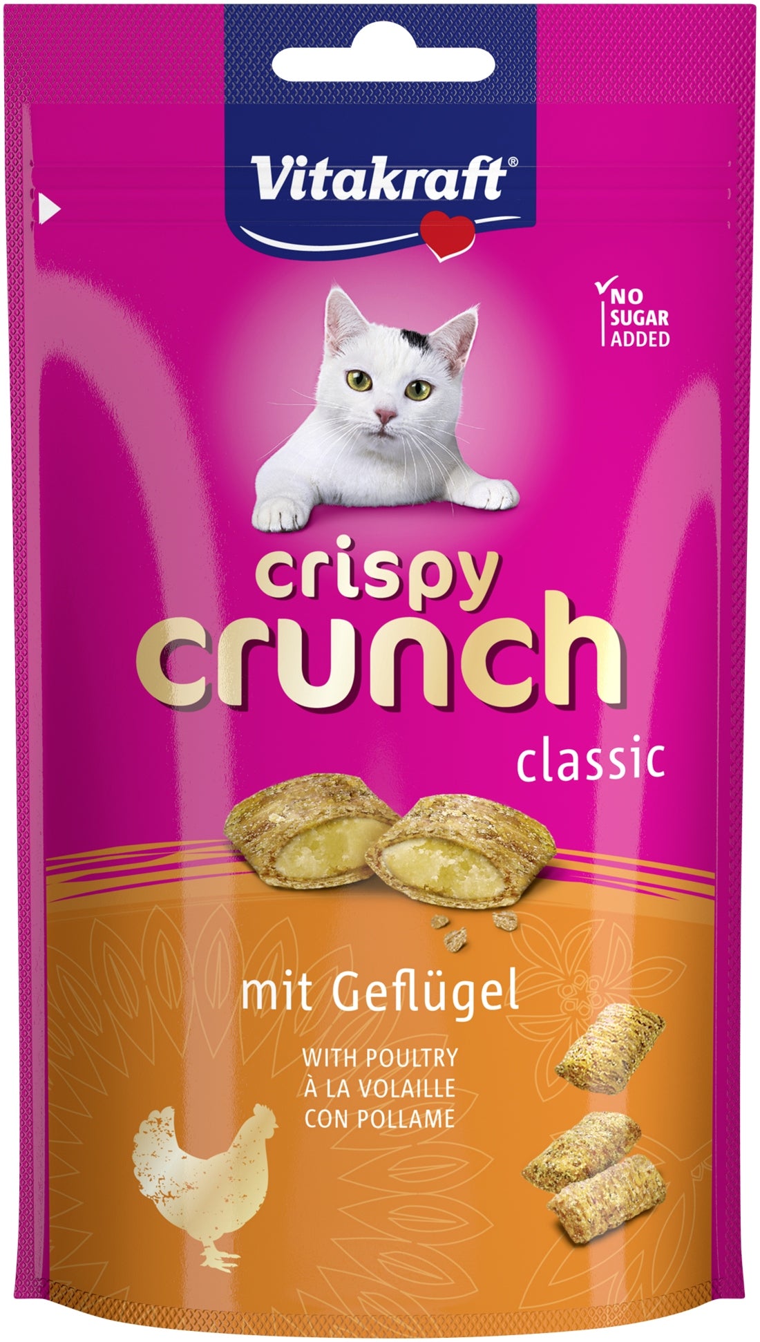 VITAKRAFT CAT CRISPY CRUNCH POULTRY 60g