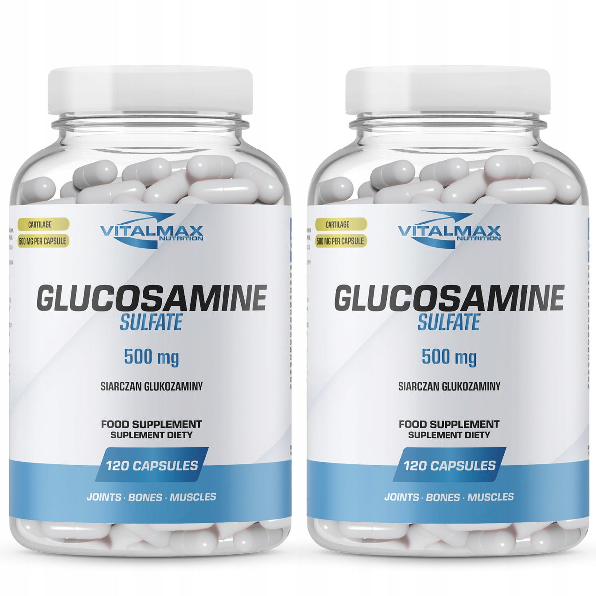 VITALMAX GLUCOSAMINE SULFATE 500mg 2x 120K GLUCOSAMINE SULFATE JOINTS