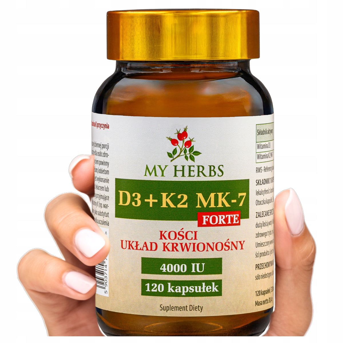 VITAMIN D3 + K2 MK-7 FORTE 4000IU IMMUNITY, HEART, BONES, TEETH